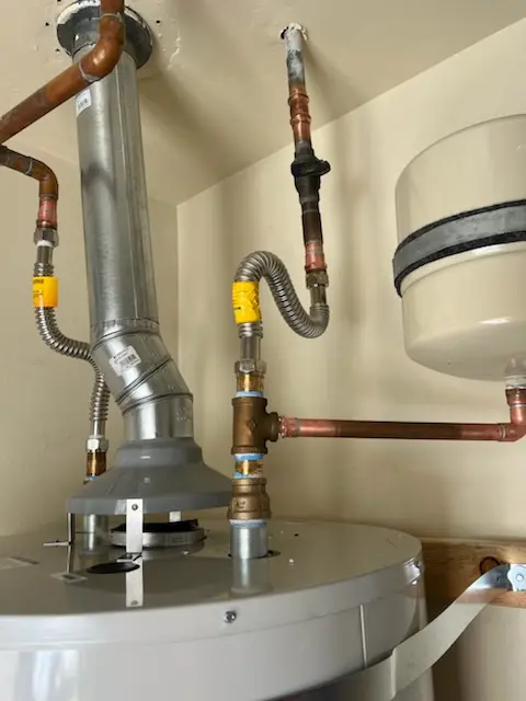 Water heater installation and plumbing repair in Bear